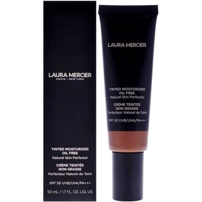 Laura Mercier Tinted Moisturizer Oil Free Natural Skin Perfector SPF 20-5C1 Nutmeg by for Women 1.7 oz Foundation Laura Mercier Tinted Moisturizer Oil Free Natural Skin Perfector SPF 20-5C1 Nutmeg by for Women 1.7 oz Foundation