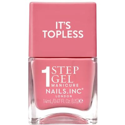 Nails Inc Nails.INC It's Topless Ella Guava Peach Pink Gel-Like Nail Polish Guava peach pink gel nail polish stays glossy and long-lasting for 6 days. Ideal for manis, gifting, and glam nights. Nails Inc Nails.INC It's Topless Ella Guava Peach Pink Gel-Like Nail Polish Guava peach pink gel nail polish stays glossy and long-lasting for 6 days. Ideal for manis, gifting, and glam nights.