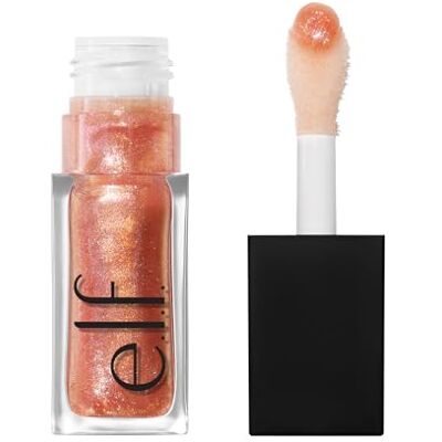 e.l.f. Glow Reviver Plumping Lip Oil, Tinted Lip Plumper for a High-Shine, Plump Finish, Infused with Jojoba Oil, Vegan & Cruelty-Free, Apricot Feelings e.l.f. Glow Reviver Plumping Lip Oil, Tinted Lip Plumper for a High-Shine, Plump Finish, Infused with Jojoba Oil, Vegan & Cruelty-Free, Apricot Feelings
