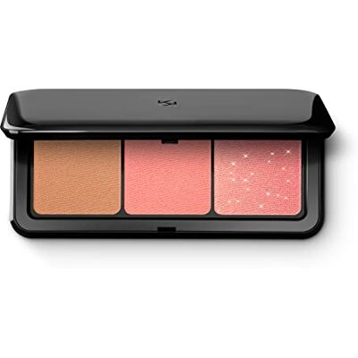 Kiko Milano Multi Finish Trio Blush & Bronzer Palette 01 Face Palette With 1 Bronzer And 2 Blushes In Matte And Metallic Finishes Kiko Milano Multi Finish Trio Blush & Bronzer Palette 01 Face Palette With 1 Bronzer And 2 Blushes In Matte And Metallic Finishes
