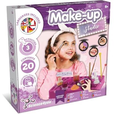 Science4you Makeup Set for Girls 8+ Make You Own Make Up with this Princess Toy, find the Beauty inside of this Arts & Crafts Kit for Kids Age 8 9 10 11+ Science4you Makeup Set for Girls 8+ Make You Own Make Up with this Princess Toy, find the Beauty inside of this Arts & Crafts Kit for Kids Age 8 9 10 11+