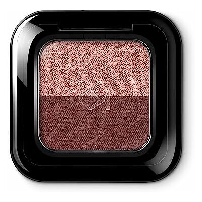 Kiko Milano Bright Duo Eyeshadow Shade 11 Bright Coral/Wine Duo Shades Rich Intense Payoff Blendable Multi-Finish Kiko Milano Bright Duo Eyeshadow Shade 11 Bright Coral/Wine Duo Shades Rich Intense Payoff Blendable Multi-Finish