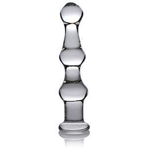 Master Series Mammoth 3 Bumps Glass Dildo Master Series Mammoth 3 Bumps Glass Dildo