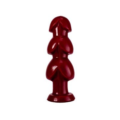 WAD Thermal Detonator Triple Anal Plug, Red, Large WAD Thermal Detonator Triple Anal Plug, Red, Large