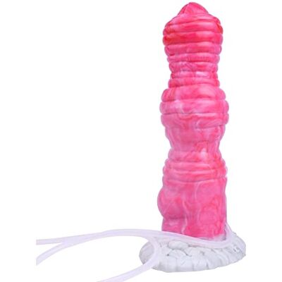 BeHorny Squirting Dildo Sex Toy, Liquid Silicone Fantasy Dildo with Suction Cup, Pump & Syringe Included BeHorny Squirting Dildo Sex Toy, Liquid Silicone Fantasy Dildo with Suction Cup, Pump & Syringe Included