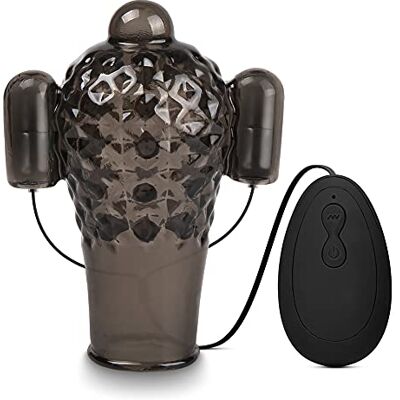 BeHorny Vibrating Multi Speed Vibrating Penis Glans Head Teaser, Male Sex Toy Masturbator, High Power, Black BeHorny Vibrating Multi Speed Vibrating Penis Glans Head Teaser, Male Sex Toy Masturbator, High Power, Black