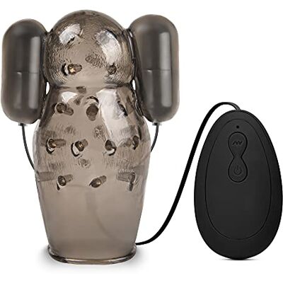BeHorny Vibrating Multi Speed Vibrating Penis Glans Head Teaser, Male Sex Toy Masturbator, 20 Speed BeHorny Vibrating Multi Speed Vibrating Penis Glans Head Teaser, Male Sex Toy Masturbator, 20 Speed
