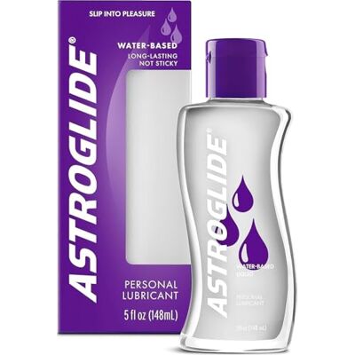 Astroglide Water Based Liquid Lube, Easy Clean Up, Unflavoured, 148 ml For men & women, couples or solo use, sensitive skin safe, easy clean-up, long-lasting, water based intimate lube Astroglide Water Based Liquid Lube, Easy Clean Up, Unflavoured, 148 ml For men & women, couples or solo use, sensitive skin safe, easy clean-up, long-lasting, water based intimate lube