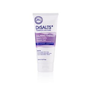 Dr Salts DrSALTS+ Calming Therapy Shower Gel with Epsom Salts, Lavender and Lemongrass Essential Oils, 200 ml
