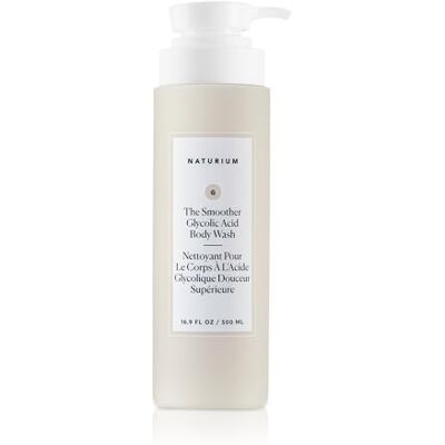 Naturium The Smoother Glycolic Acid Exfoliating Body Wash, Soft & Smoothing Cleanser 16.9 FL OZ / 500 ML Naturium The Smoother Glycolic Acid Exfoliating Body Wash, Soft & Smoothing Cleanser 16.9 FL OZ / 500 ML