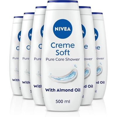 NIVEA Creme Soft Shower Gel 500Ml NIVEA Creme Soft Shower Gel 500Ml
