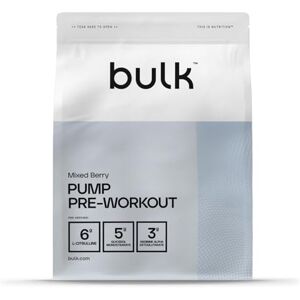 Bulk Complete Pump, Pre Workout, Stimulant Free, Mixed Berry, 500 g Bulk Complete Pump, Pre Workout, Stimulant Free, Mixed Berry, 500 g