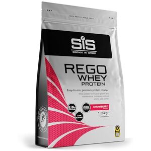 Science in Sport REGO Whey Protein Powder Muscle Building & Recovery with BCAA Amino Acids Delicious Strawberry Flavour, 1.35 kg, 45 Servings Science in Sport REGO Whey Protein Powder Muscle Building & Recovery with BCAA Amino Acids Delicious Strawberry Flavour, 1.35 kg, 45 Servings