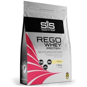 Science in Sport REGO Whey Protein Powder Muscle Building & Recovery with BCAA Amino Acids Vanilla Flavour, 1.35 kg, 45 Servings Science in Sport REGO Whey Protein Powder Muscle Building & Recovery with BCAA Amino Acids Vanilla Flavour, 1.35 kg, 45 Servings