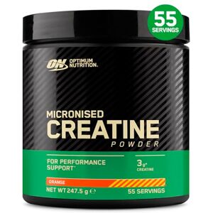 Optimum Nutrition ON Creatine Powder Flavoured Orange 247.5g 55 Serve Optimum Nutrition ON Creatine Powder Flavoured Orange 247.5g 55 Serve