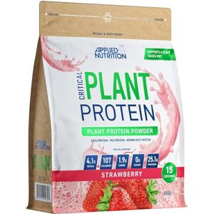 Applied Nutrition Plant Protein Powder – Critical Plant Vegan Protein Shake with SOYA, Pea, Brown Rice Proteins & Essential Amino Acids Dairy-Free Gym Supplement (450g 15 Servings) (Strawberry) Applied Nutrition Plant Protein Powder – Critical Plant Vegan Protein Shake with SOYA, Pea, Brown Rice Proteins & Essential Amino Acids Dairy-Free Gym Supplement (450g 15 Servings) (Strawberry)