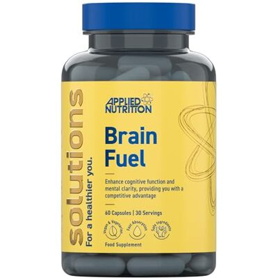 Applied Nutrition Solutions Brain Fuel Capsules with Nootropics, Vitamins, & Panax Ginseng Best Focus Booster Enhances Mental Performance (60 Capsules – 30 Servings) Applied Nutrition Solutions Brain Fuel Capsules with Nootropics, Vitamins, & Panax Ginseng Best Focus Booster Enhances Mental Performance (60 Capsules – 30 Servings)
