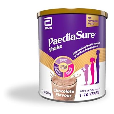 PediaSure PaediaSure Shake – Chocolate Flavour – 400g – Balanced Nutritional Supplement Drink – Multivitamin for Kids – With Protein, Carbohydrates & Minerals – Supports Growth & Development – Vegetarian PediaSure PaediaSure Shake – Chocolate Flavour – 400g – Balanced Nutritional Supplement Drink – Multivitamin for Kids – With Protein, Carbohydrates & Minerals – Supports Growth & Development – Vegetarian