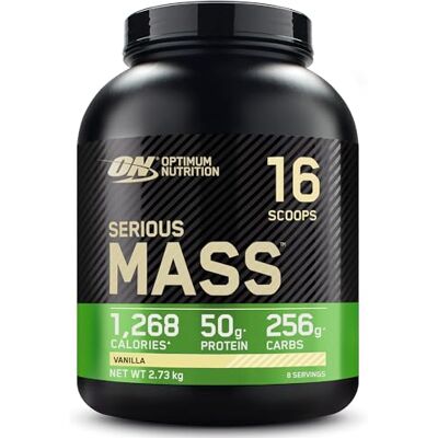 Optimum Nutrition Serious Mass (2727g) - 2727g Vanilla Optimum Nutrition Serious Mass (2727g) - 2727g Vanilla