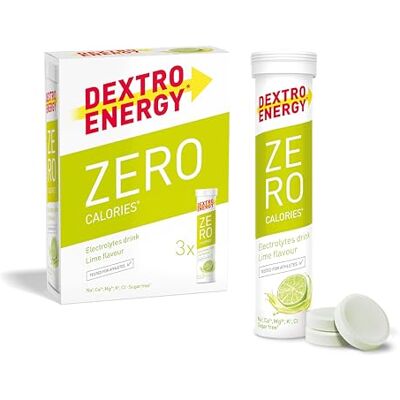DEXTRO ENERGY Lime Zero Calories Effervescent Tablets - Supplement DEXTRO ENERGY Lime Zero Calories Effervescent Tablets - Supplement