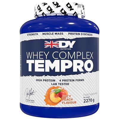 Dorian Yates Whey Complex Tempro - Juicy Peach - 2270g - Whey Protein Dorian Yates Whey Complex Tempro - Juicy Peach - 2270g - Whey Protein