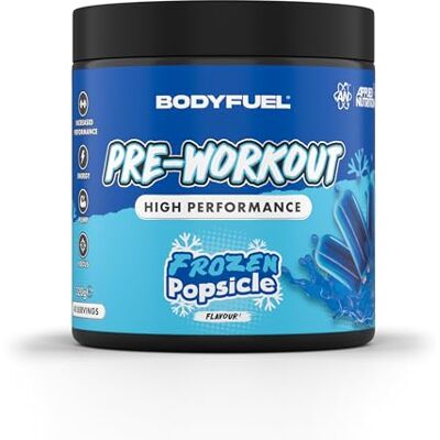 Applied Nutrition BodyFuel Pre-Workout Powder Energy, Strength & Endurance Booster with Creatine, Citrulline & Beta-Alanine Sugar-Free Pre-Workout (320g 40 Servings) (Frozen Popsicle) Applied Nutrition BodyFuel Pre-Workout Powder Energy, Strength & Endurance Booster with Creatine, Citrulline & Beta-Alanine Sugar-Free Pre-Workout (320g 40 Servings) (Frozen Popsicle)
