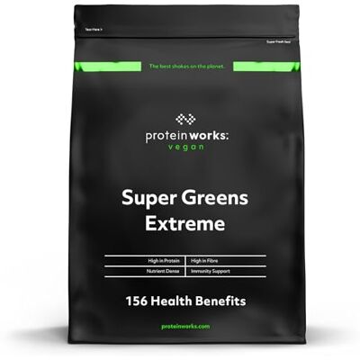 The Protein Works Super Greens Extreme - Nutrient-Rich Green Powder - Super Food Powder The Protein Works Super Greens Extreme - Nutrient-Rich Green Powder - Super Food Powder