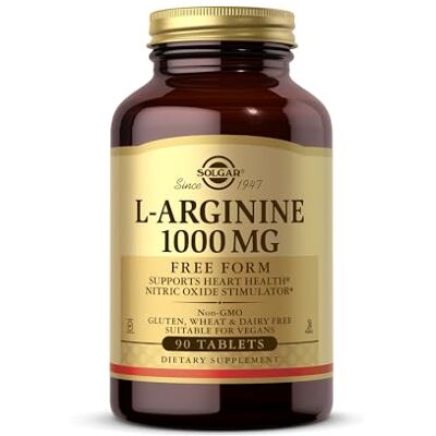 Solgar L-Arginine 1000 mg 90 Tablets Gold Solgar L-Arginine 1000 mg 90 Tablets Gold