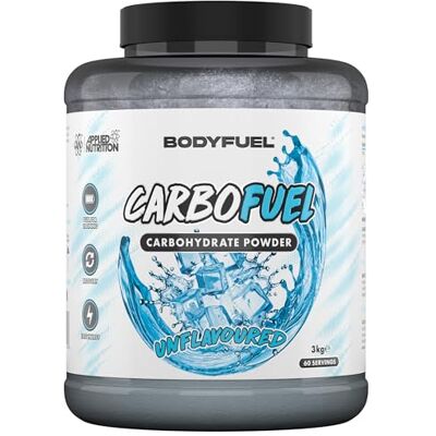 Applied Nutrition CarboFuel Carbohydrate Powder – Fast Release Energy Carbohydrates for Training Endurance & Performance Support (3kg – 60 Servings) (Unflavoured) Applied Nutrition CarboFuel Carbohydrate Powder – Fast Release Energy Carbohydrates for Training Endurance & Performance Support (3kg – 60 Servings) (Unflavoured)