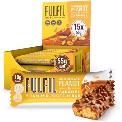 Fulfil - Vitamin & Protein Bar - 55 g - Protein Bar Fulfil - Vitamin & Protein Bar - 55 g - Protein Bar