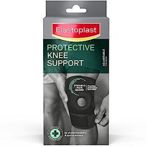 Elastoplast Protective Adjustable Knee Support (1 Knee Brace), Injury Care for Meniscus Tear, ACL, Ligament Damage, Runners Knee, Arthritis, and Weak/Injured Knees Elastoplast Protective Adjustable Knee Support (1 Knee Brace), Injury Care for Meniscus Tear, ACL, Ligament Damage, Runners Knee, Arthritis, and Weak/Injured Knees