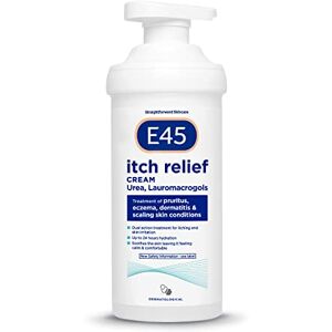 E45 Itch Relief Cream 500g – Treatment for Eczema, Dry Skin, Dermatitis and Itchy Skin – Instant 24-Hour Hydration with Urea for Moisture Retention Perfume free and dermatologically tested E45 Itch Relief Cream 500g – Treatment for Eczema, Dry Skin, Dermatitis and Itchy Skin – Instant 24-Hour Hydration with Urea for Moisture Retention Perfume free and dermatologically tested