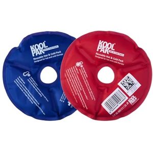 Koolpak Luxury Hot & Cold Reusable Pack Round Dia 14.5cm 5 Pack Koolpak Luxury Hot & Cold Reusable Pack Round Dia 14.5cm 5 Pack