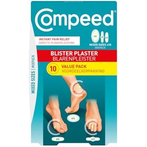 Compeed Blister Plasters Mixed Size 10 Pack Hydrocolloid Foot Treatment Heal Fast Compeed Blister Plasters Mixed Size 10 Pack Hydrocolloid Foot Treatment Heal Fast