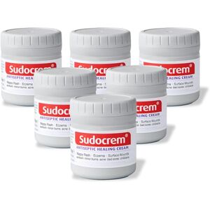 Sudocrem 60 g Antiseptic Healing Cream: Nappy Rash Eczema Surface Wounds 6 Pack Sudocrem 60 g Antiseptic Healing Cream: Nappy Rash Eczema Surface Wounds 6 Pack