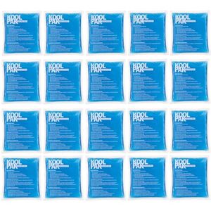 Koolpak 20 x Reusable Hot & Cold Gel Pack 13 x 14cm – Microwave Heat Pad & Freezer Ice Pack – Small Compress for Sprains, Swelling, Period Pain & Sports Injuries – Clear Gel Koolpak 20 x Reusable Hot & Cold Gel Pack 13 x 14cm – Microwave Heat Pad & Freezer Ice Pack – Small Compress for Sprains, Swelling, Period Pain & Sports Injuries – Clear Gel