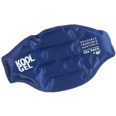 Koolpak Hot & Cold Pack 19.5 x 32cm Back Reusable Gel Cold Packs for First Aid, Sports Injuries, Pain Relief and Cold Therapy Koolpak Hot & Cold Pack 19.5 x 32cm Back Reusable Gel Cold Packs for First Aid, Sports Injuries, Pain Relief and Cold Therapy