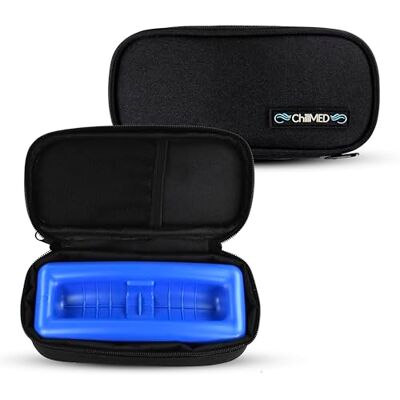 ChillMED Micro Cooler Bag Diabetic Insulin Vial Carrying Case Travel Pack with Re-Freezable Ice Pack Up to 12 Hours of Cool Time for Insulin and Other Medication (Black ChillMED Micro Cooler Bag Diabetic Insulin Vial Carrying Case Travel Pack with Re-Freezable Ice Pack Up to 12 Hours of Cool Time for Insulin and Other Medication (Black