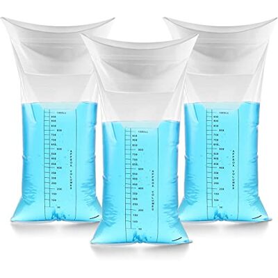 Primacare CB-7142 Pack of 12 Disposable Emesis Vomit Bags, Hospital Medical Grade Barf Bags for Travel Motion Sickness and Nausea Kids, Auto Seals 6" Rigid Collar, Transparent Primacare CB-7142 Pack of 12 Disposable Emesis Vomit Bags, Hospital Medical Grade Barf Bags for Travel Motion Sickness and Nausea Kids, Auto Seals 6" Rigid Collar, Transparent