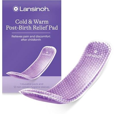 Lansinoh Cold & Warm Perineal Relief Pads Reusable Freezer Microwave Post-Birth Cooling Pads Postpartum Essentials Hospital bag essentials Lansinoh Cold & Warm Perineal Relief Pads Reusable Freezer Microwave Post-Birth Cooling Pads Postpartum Essentials Hospital bag essentials