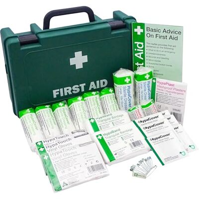 Safety First Aid Group HSE Economy 1-10 Persons First Aid Kit Fully Stocked Safety First Aid Group HSE Economy 1-10 Persons First Aid Kit Fully Stocked