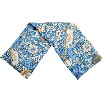 Vagabond Bags Ltd Vagabond Strawberry Thief William Morris Wheat Wrap Blue English Style Headache, Stress, Tension Relief 47cm Vagabond Bags Ltd Vagabond Strawberry Thief William Morris Wheat Wrap Blue English Style Headache, Stress, Tension Relief 47cm
