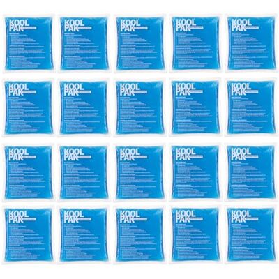 Koolpak 20 x Reusable Hot & Cold Gel Pack 13 x 14cm – Microwave Heat Pad & Freezer Ice Pack – Small Compress for Sprains, Swelling, Period Pain & Sports Injuries – Clear Gel Koolpak 20 x Reusable Hot & Cold Gel Pack 13 x 14cm – Microwave Heat Pad & Freezer Ice Pack – Small Compress for Sprains, Swelling, Period Pain & Sports Injuries – Clear Gel