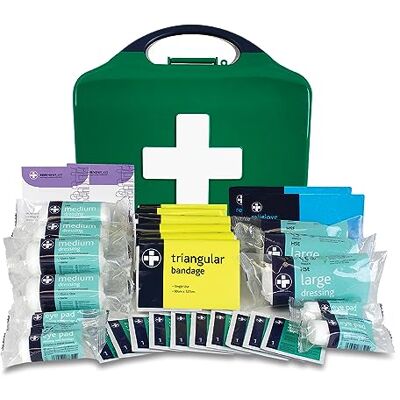 Reliance Medical HSE 20 Person Workplace First Aid Kit in Green Integral Aura Box Reliance Medical HSE 20 Person Workplace First Aid Kit in Green Integral Aura Box