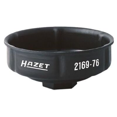 Hazet 2169-76 12.5 mm Square Hollow Groove Profile Oil Filter Wrench Multi-Colour Hazet 2169-76 12.5 mm Square Hollow Groove Profile Oil Filter Wrench Multi-Colour