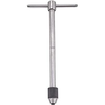 Starrett 93D T-Handle Tap Wrench, 1/16" 3/16" Tap Size, 1/16" 5/32" Square Shank Diameter, 6" Body Length Starrett 93D T-Handle Tap Wrench, 1/16" 3/16" Tap Size, 1/16" 5/32" Square Shank Diameter, 6" Body Length