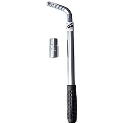 Hilka 11100020 Telescopic Wheel Nut Wrench, Silver Hilka 11100020 Telescopic Wheel Nut Wrench, Silver