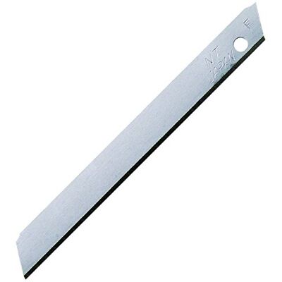 NT Cutter 9mm Solid Blades Without Snap-Off Lines, 400-Blade/Pack, 1 Pack (BA-4000-ON) NT Cutter 9mm Solid Blades Without Snap-Off Lines, 400-Blade/Pack, 1 Pack (BA-4000-ON)