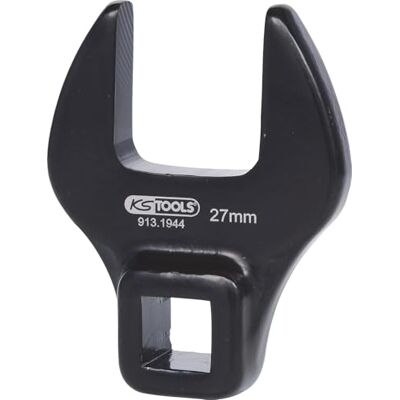 KS TOOLS 913.1944 1/2 Inch Single Open-End Spanner 27 mm KS TOOLS 913.1944 1/2 Inch Single Open-End Spanner 27 mm