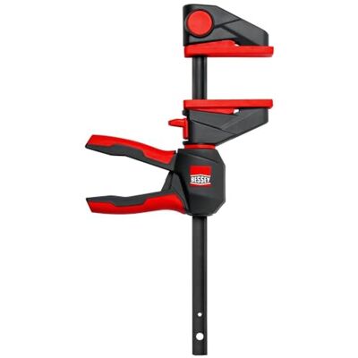 BESSEY EZ360M-15 Single-Handed Clamp with Rotating Handle, Span 150 mm, Projection 60 mm, Easy Overhead Work, Innovative 360° Rotating Mechanism, Weight 0.41 kg BESSEY EZ360M-15 Single-Handed Clamp with Rotating Handle, Span 150 mm, Projection 60 mm, Easy Overhead Work, Innovative 360° Rotating Mechanism, Weight 0.41 kg